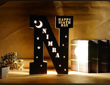 Wooden Light Lamp