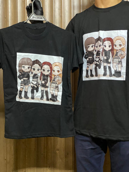 Customizable T shirts (Black color)